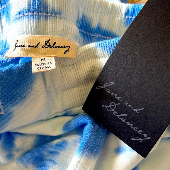 Tie dye cotton blend sweat pants - Picture 9 of 9